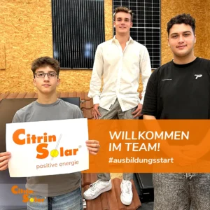 Ausbildungsstart 2024
